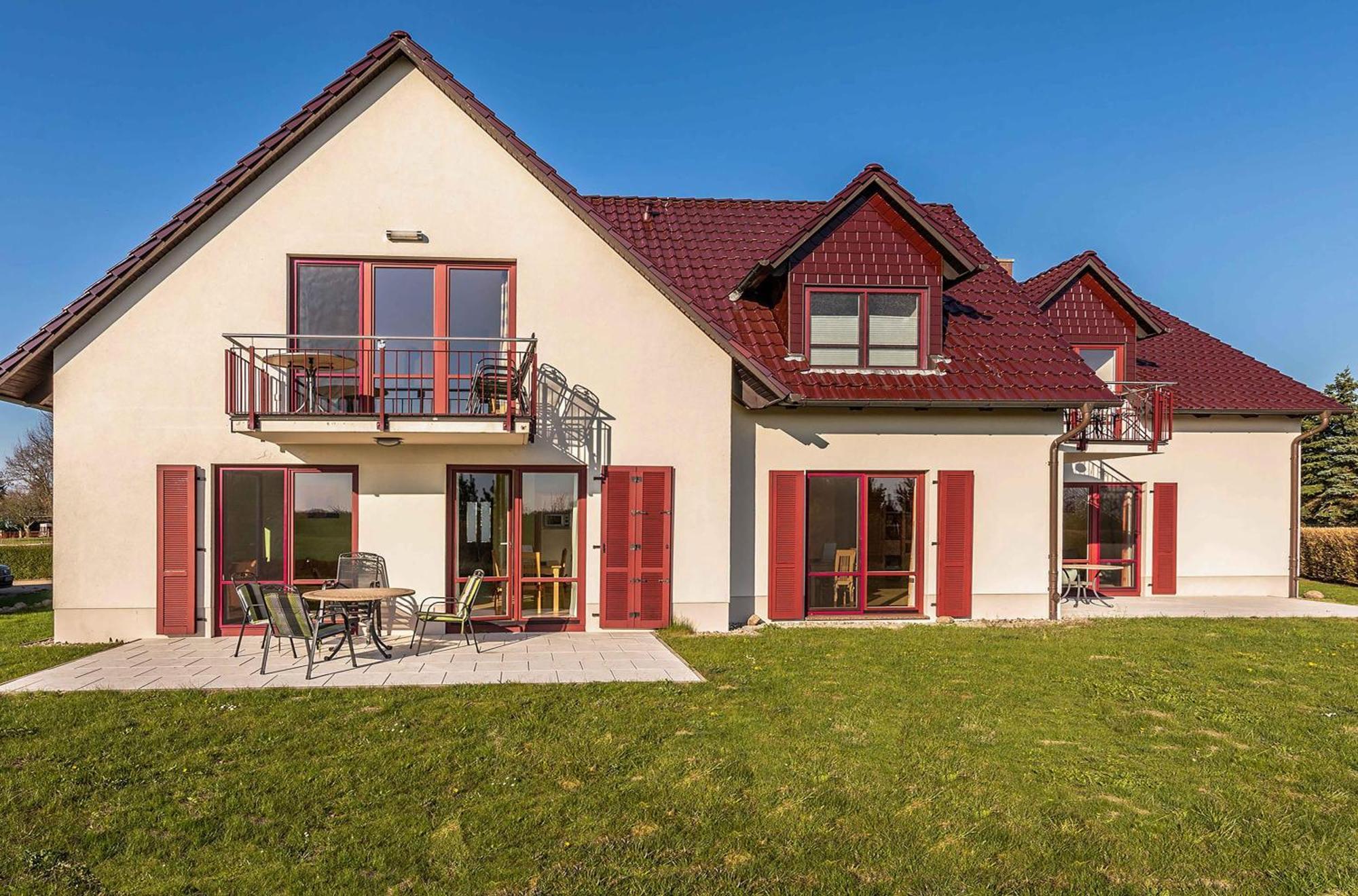 Storchenruh- Familienfreundliches Ferienhaus Mit Terrasse & Direkter Golfplatzlage Göhren-Lebbin Εξωτερικό φωτογραφία